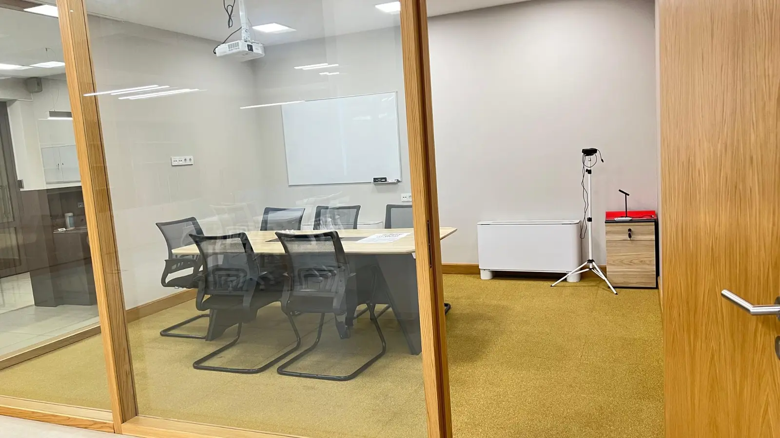 Meeting room at the VM.Capital office in Bishkek