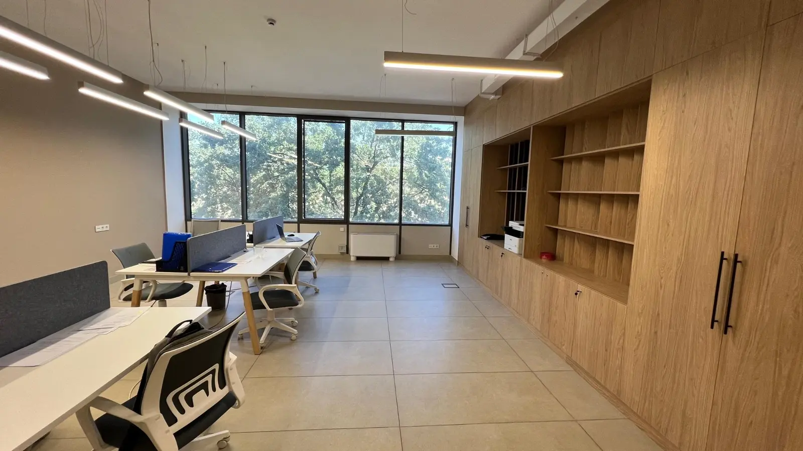 Open workspace at the VM.Capital office in Bishkek